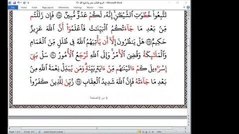 13 ربع واذكروا الله بالعشر الصغرى من ختمة الأخوات تلاوة سمية الهدري
