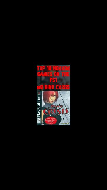 Top 10 Horror Games on the PS1 | Number 8: Dino Crisis #shorts