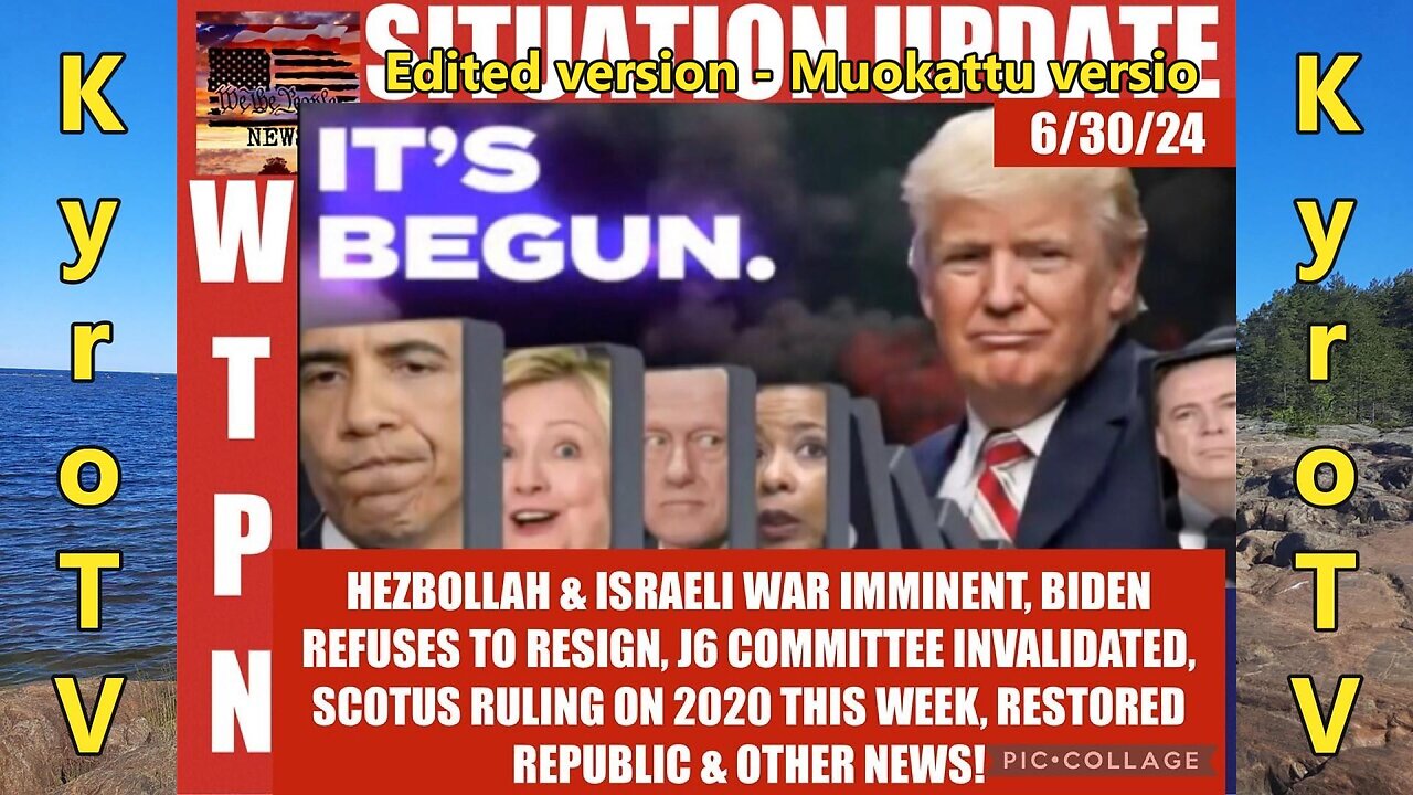 Situation Update - June 30, 2024 (edited version) (Swedish subtitles)