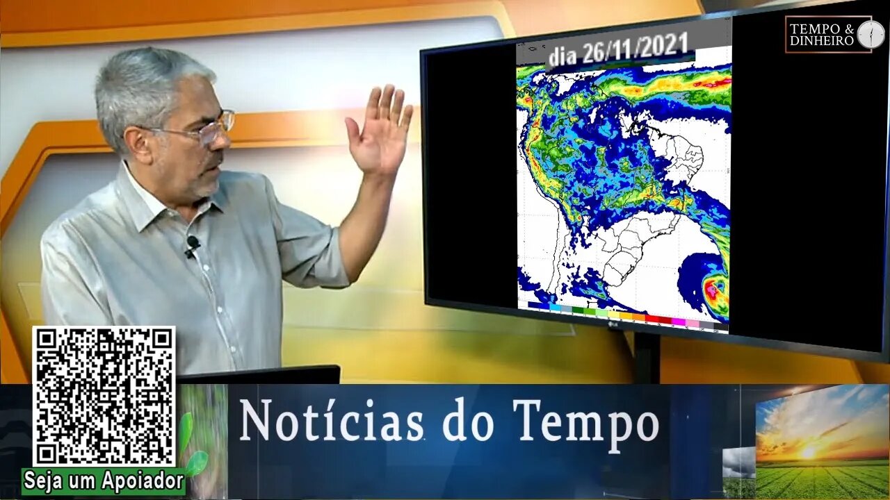 Brasil deve registrar CHUVA mais em intensa no centro oeste e norte do País.