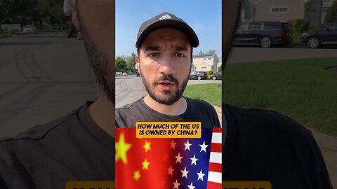 How much of the US is owned by China #us #china #news