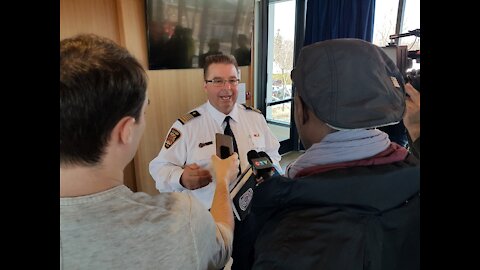 point de presse : Inondation Rigaud 2019