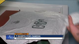 Dousman children make ‘Cambam’ t-shirts for friend in a coma after bus accident