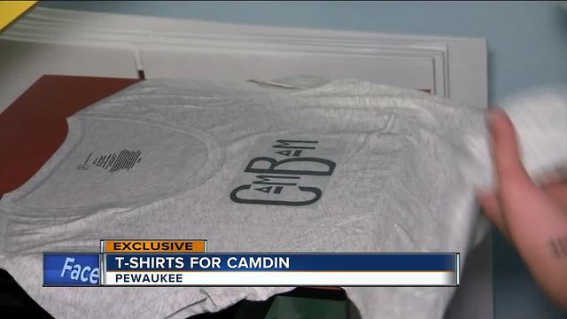 Dousman children make ‘Cambam’ t-shirts for friend in a coma after bus accident