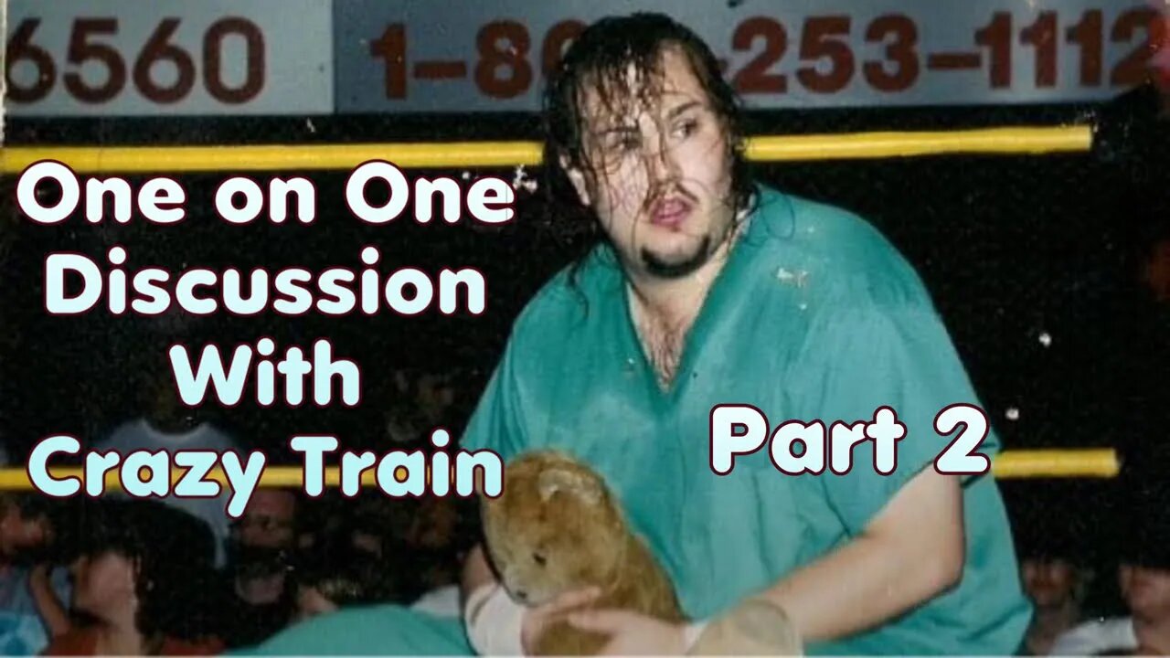 Pro Wrestling Discussion with Carolina’s Hall of Famer Jonathan Bolick aka Crazy Train: Part 2 of 2