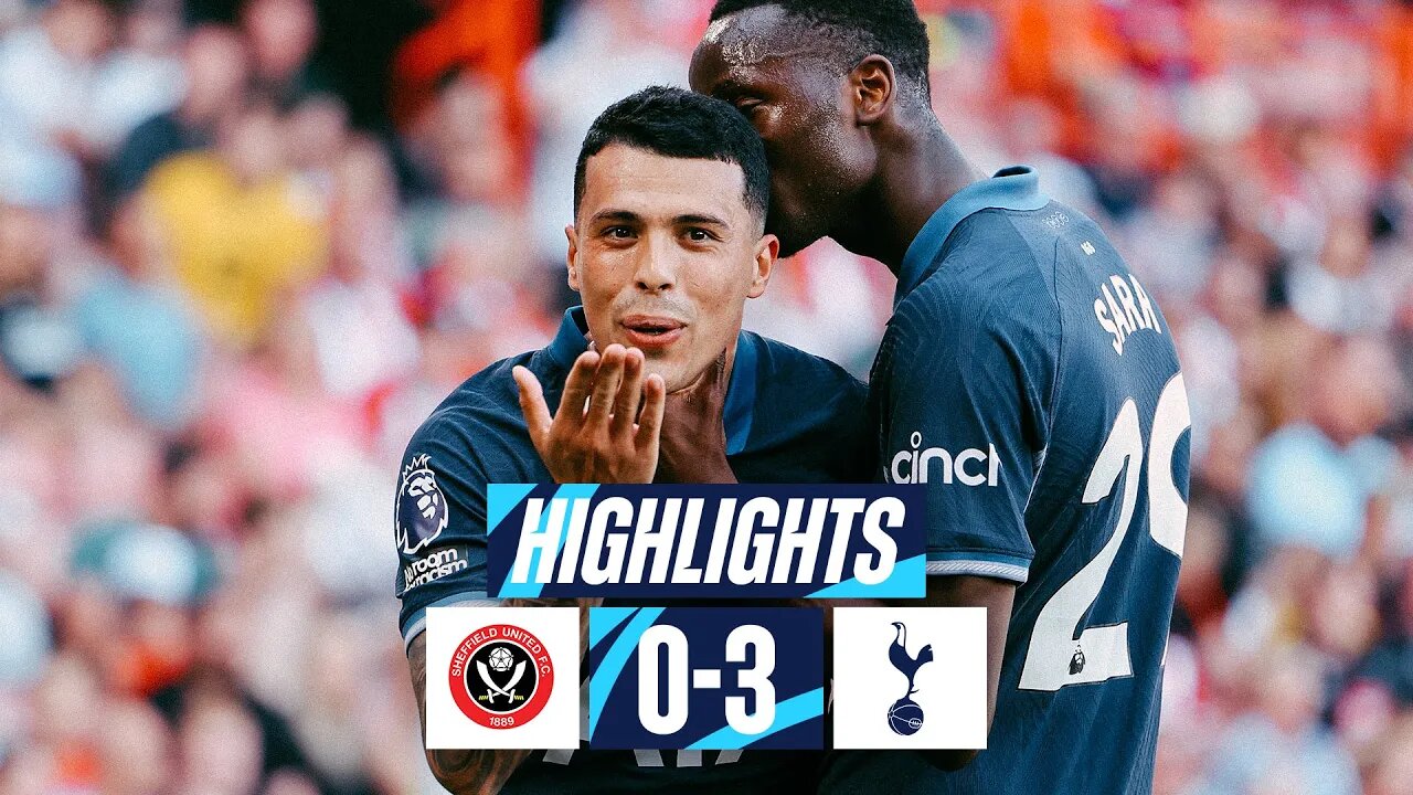 Sheffield United 0-3 Tottenham Hotspur | Premier League Highlights | Europa League Qualification