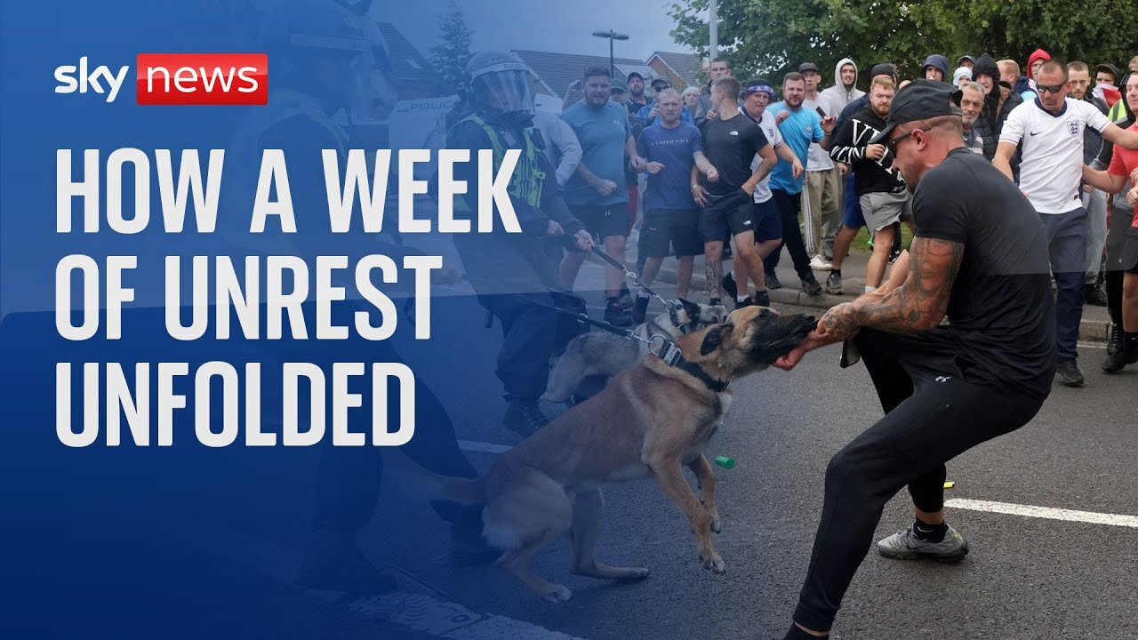 How a knife attack in Merseyside led to a week of unrest and riots | NE