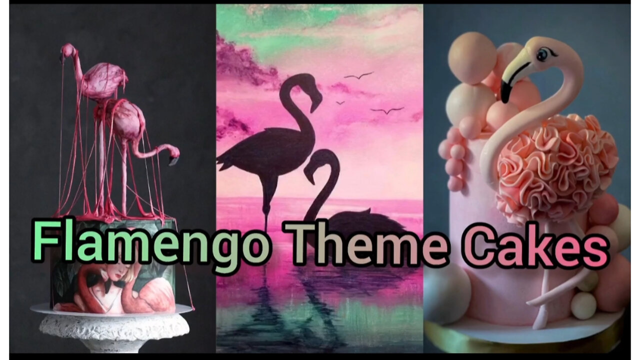 AMAZING FLAMINGO Cakes Ideas