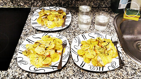 +11 001/004 006/013 001/007 baked potato slices with onion · dialectical veganism autumn +11ME 006