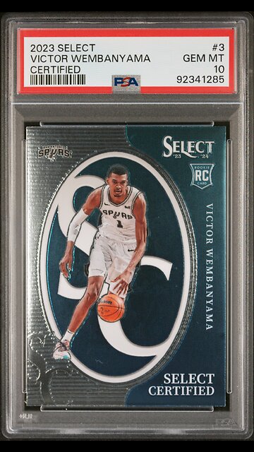 Make money with Victor Wembanyama Select Certified Rookie