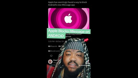 APPLE IS BLOCKING ANDROID USERS 😱