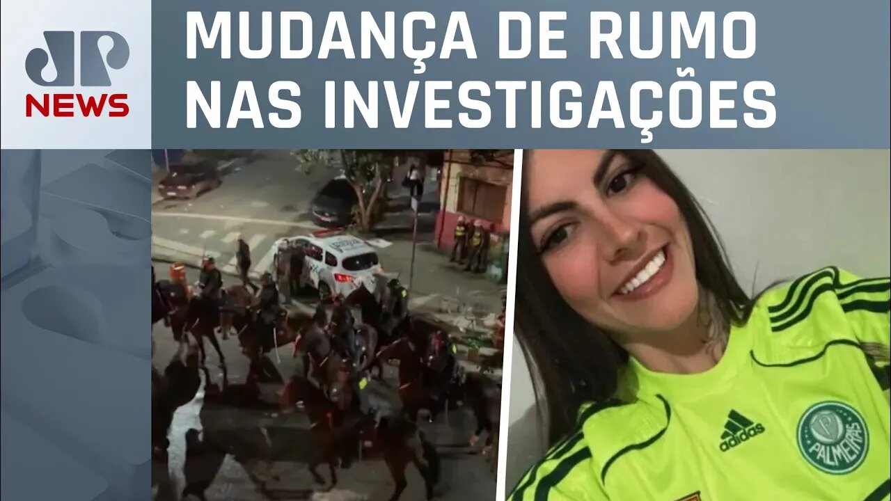 DHPP assume caso e procura torcedor que atirou garrafa que atingiu torcedora do Palmeiras