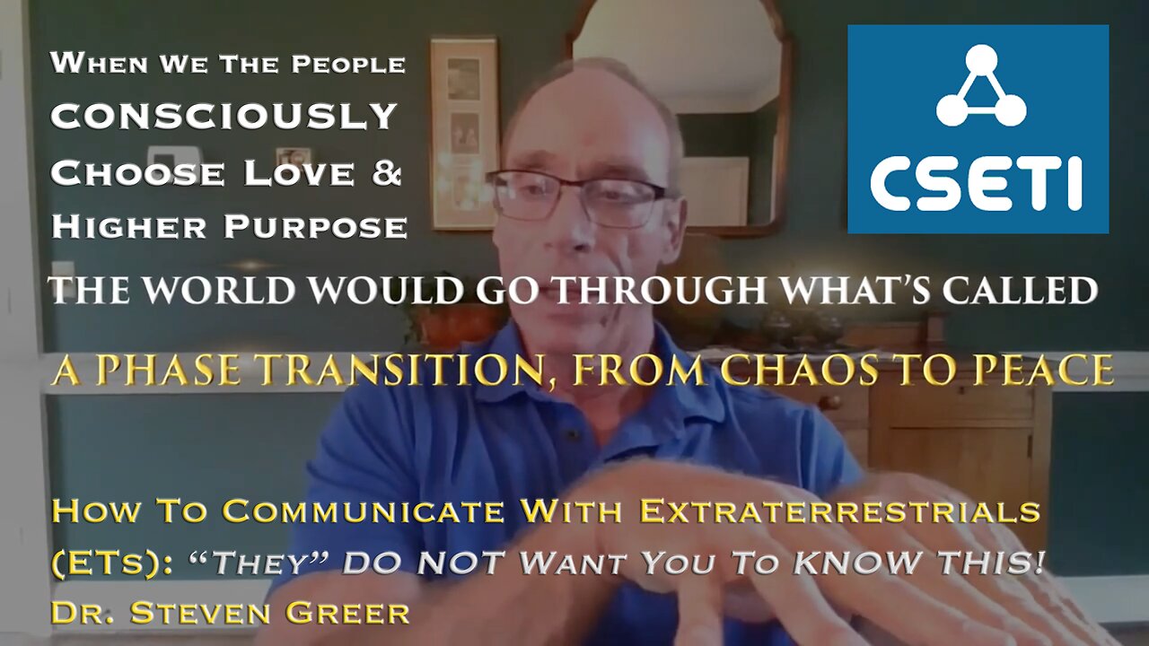 How To Communicate With Extraterrestrials (ETs): They DO NOT Want You To KNOW THIS! Dr. Steven Greer