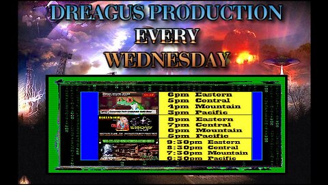 DREAGUS PRODUCTIONS WEDNESDAY SHOWS-20 SEPT 23