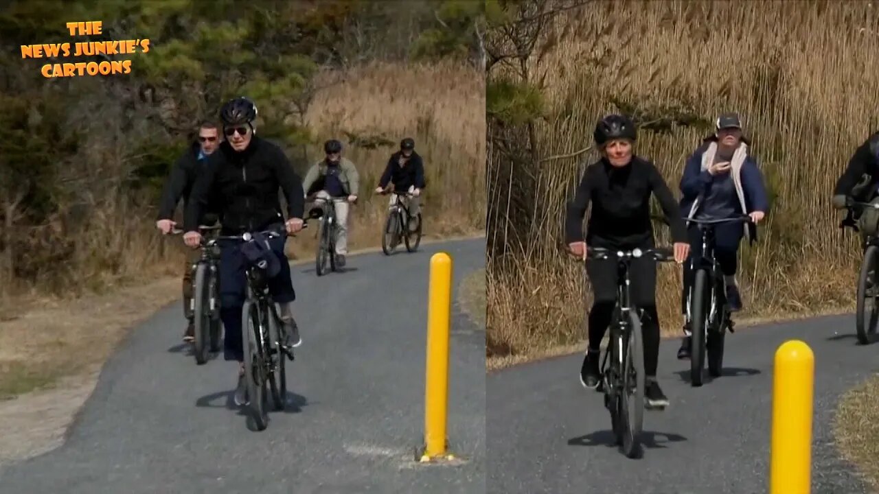 Joe and Jill: Happy biking in Delaware.