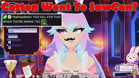 @CottontailVA Went To SawCon? #vtuber #clips