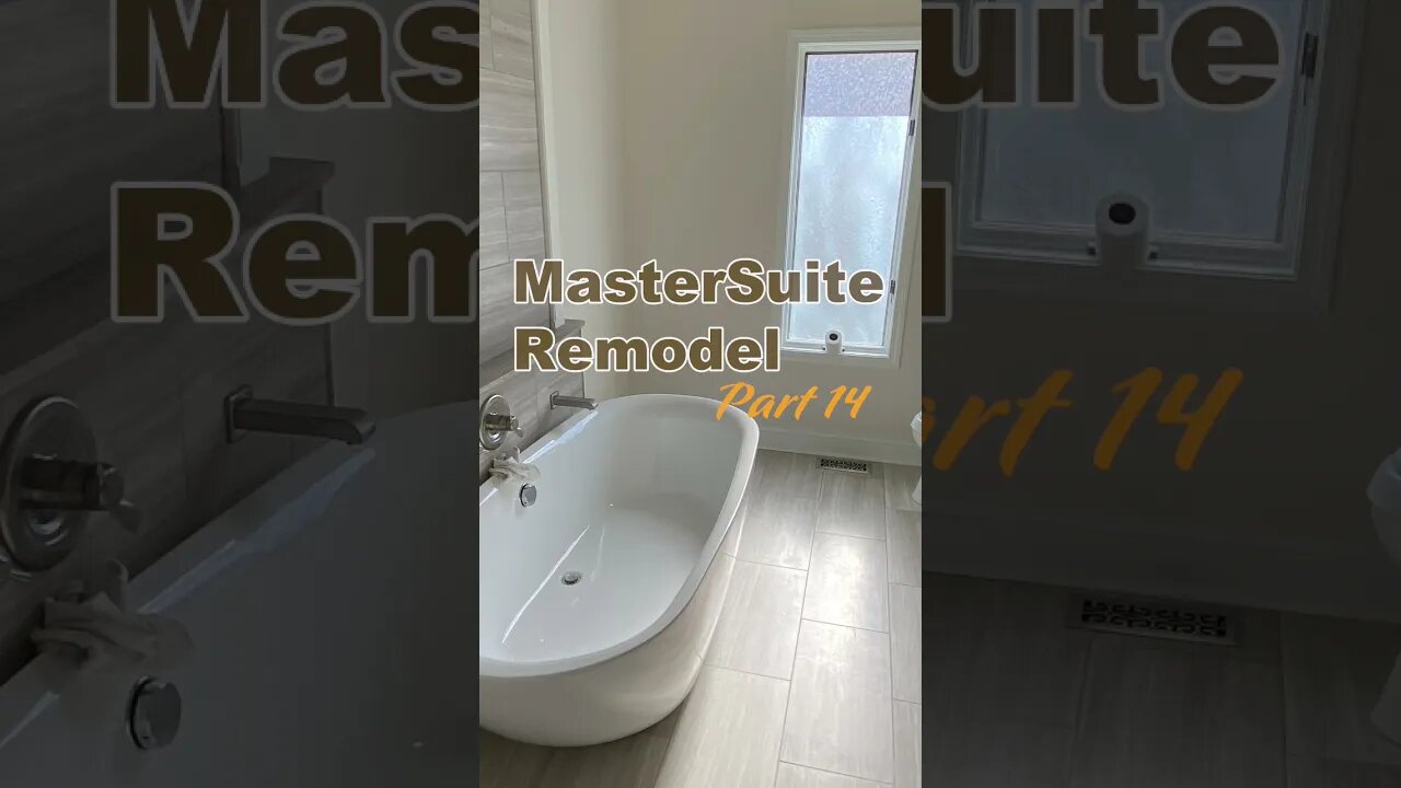 Master Suite Remodel Part 14 #shorts