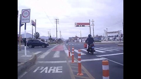 Paseo en Bicicleta Retornando de la Av. Pardo