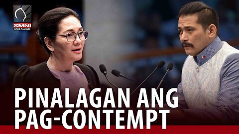 Sen. Robin Padilla, pinalagan ang pag-contempt ni Sen. Hontiveros kay Pastor Apollo