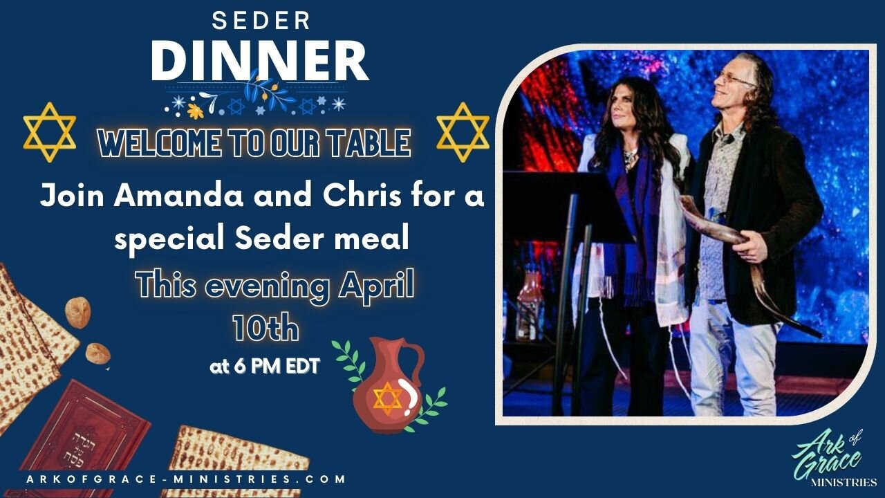 Amanda Talks Live: Celebrating Passover: A Seat at our Special Seder Meal