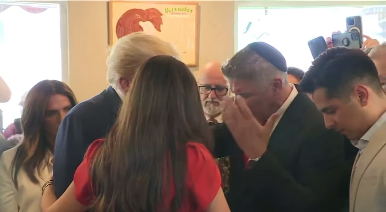 Trump Is Prayed On in Miami