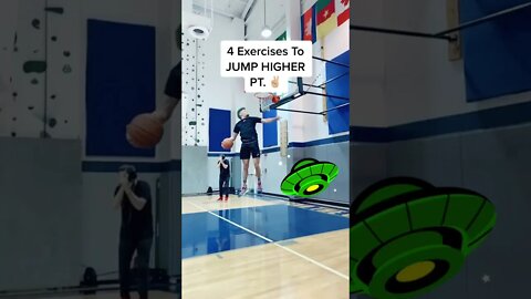 4 EXERCISES TO JUMP HIGHTER! (Part 2) 🔥🚀 #Shorts