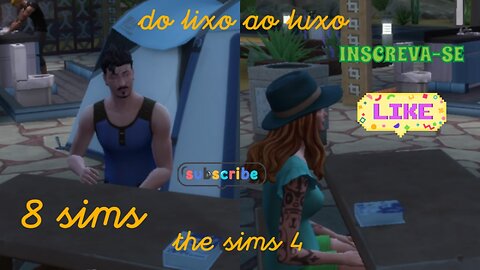DO LIXO AO LUXO THE SIMS 4 8 SIMS #4 FIZEMOS UMA MEGA ESTUFA NO NOSSO TERRENO E GANHANDO JARDINAGEM