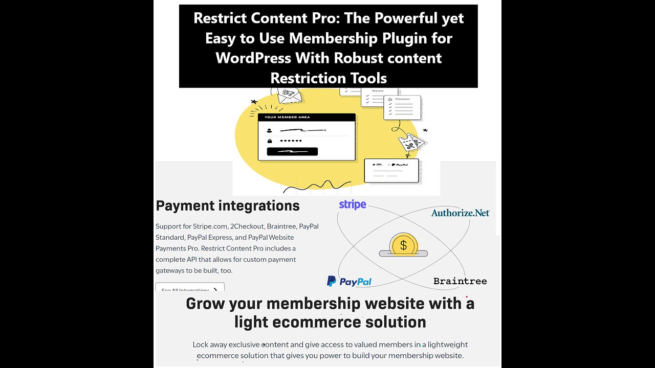 Restrict Content Pro Plugin Review: A Powerful and Easy-to-Use Membership Extension for WordPress