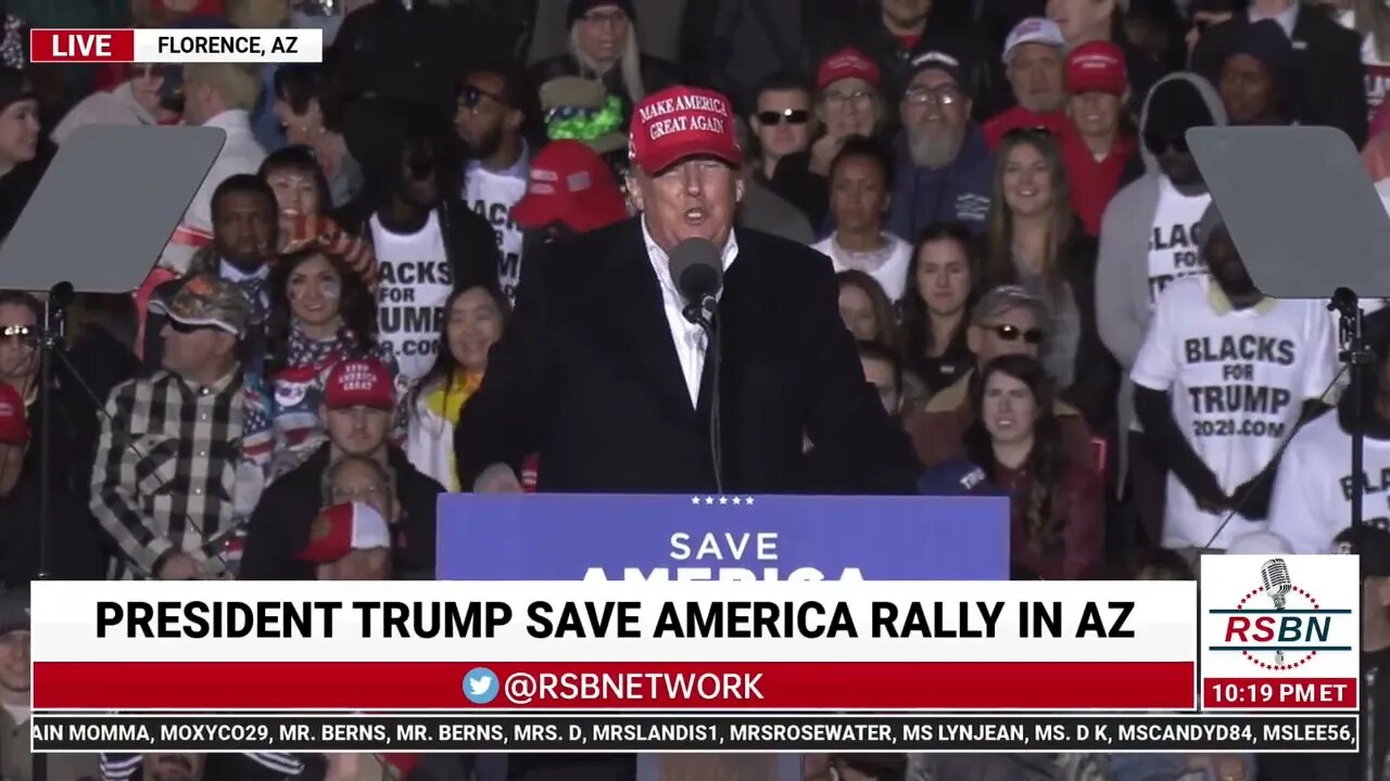 TRUMP: "Good job of tying up those teleprompters fellas!"