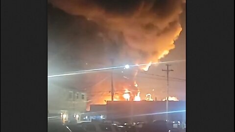 Massive Fire in Minnesota