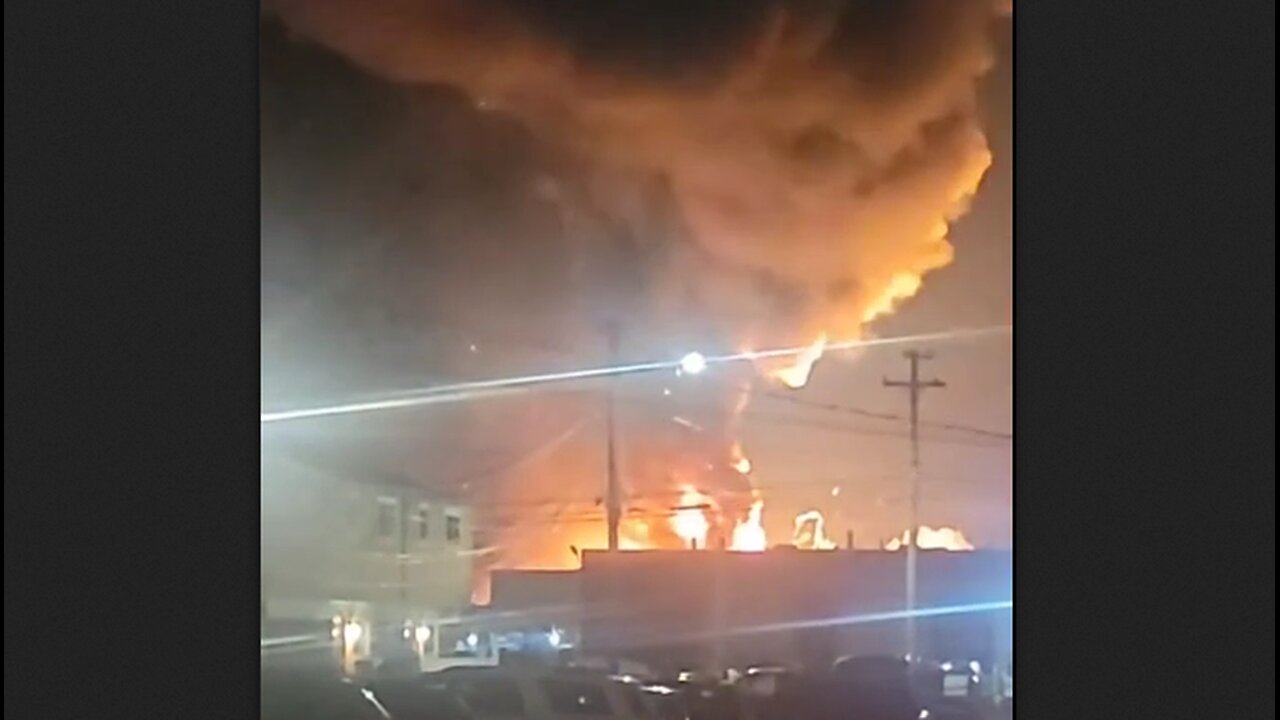 Massive Fire in Minnesota