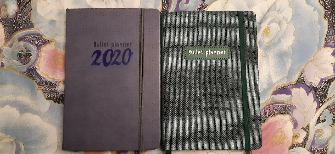 Bullet Journal a confronto - Bujo2020 vs. Bujo2021