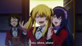 REACT - MARY SAOTOME É MUITO DEBOCHADA! KAKEGURUI TWIN #shorts