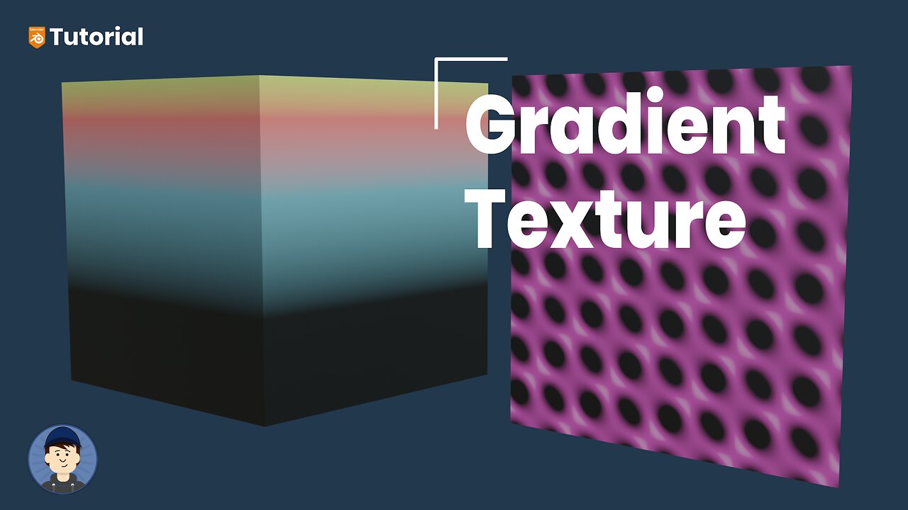 How to make procedural gradients materials in Blender [3.1]