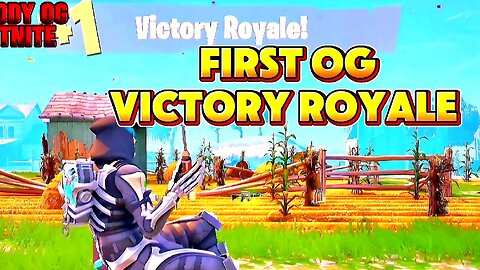 My First Bloody Win in OG Fortnite: I'm the best Hitman 🎯