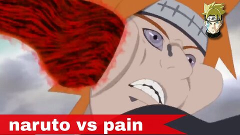 Naruto vs pain fight