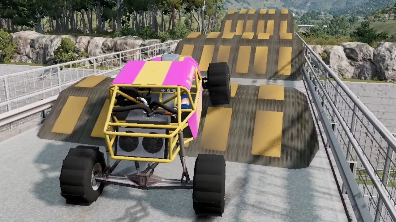 Car vs Speed Bumps (Breakers) | 48 | BeamNG | Crash Cars Games 2022