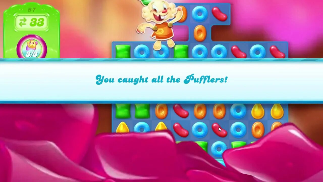 Candy Crush Jelly Saga Level 67