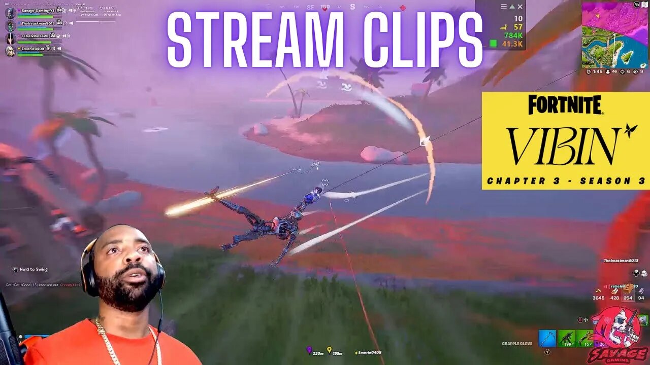 FORTNITE [LIVE] STREAM CLIPS CHAPTER 3 SEASON 3