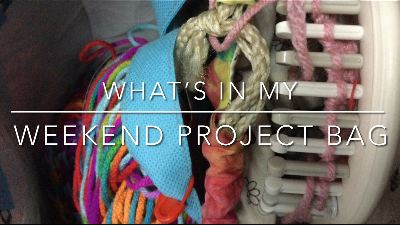 What Yarn Projects I Am Working On This Weekend