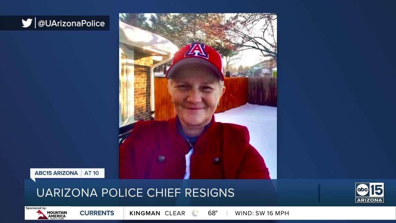 Criticized University of Arizona police chief, provost fired