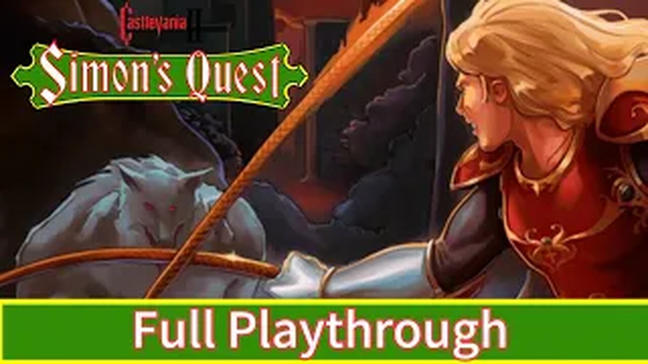 Castlevania 2 Simon's Quest: Full Walk With Commentary