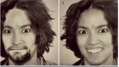 Crazy AOC and Manson We need some one to sort it out