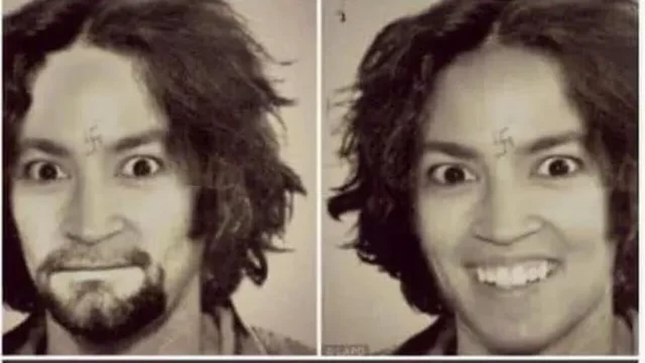 Crazy AOC and Manson We need some one to sort it out