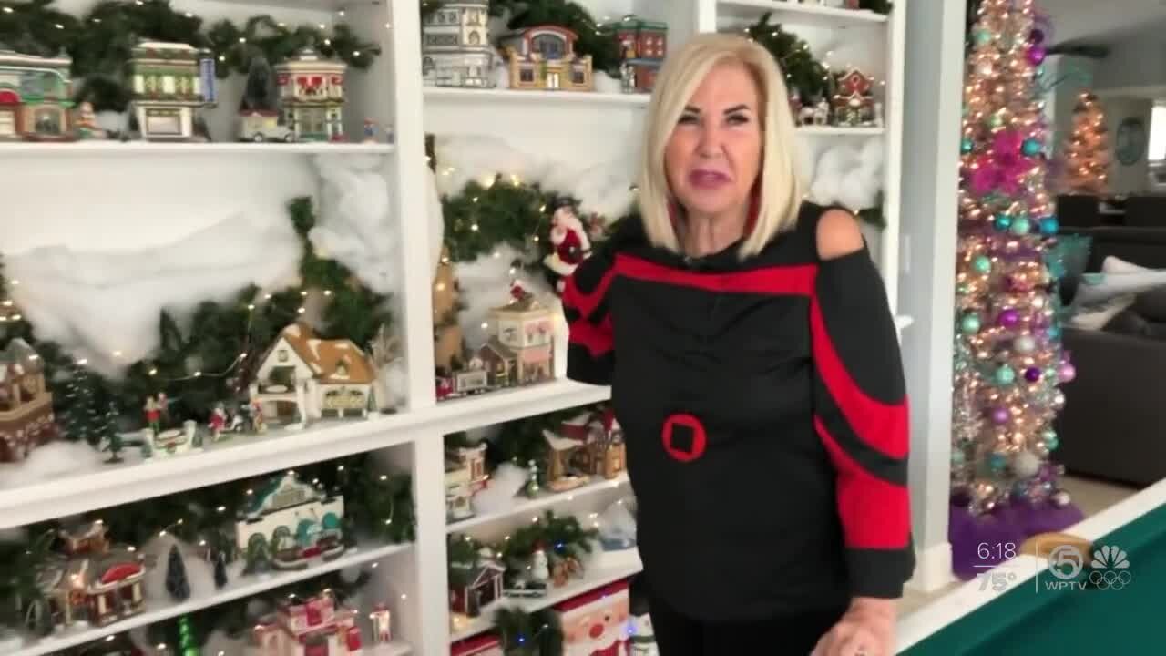 Palm Beach Gardens woman decorates home with over 20 Christmas trees