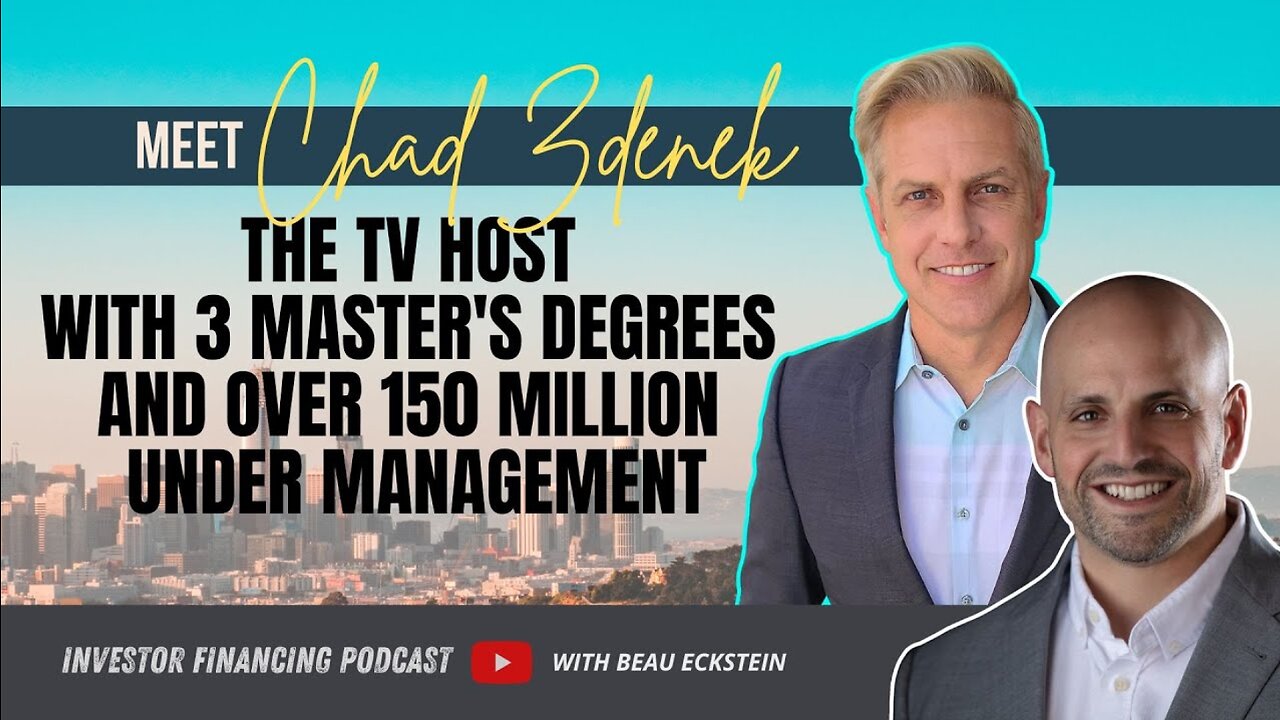 Meet Chad Zdenek: The TV Host with 3 Master's Degrees and Over 150 Million Under Management