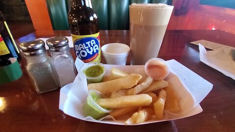 MAMBO'S YUCA FRITA MALTA Y LECHE