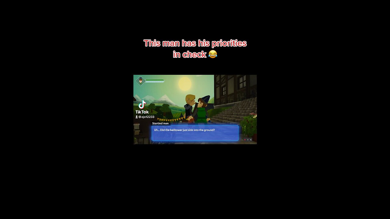 This man has his priorities in check 😂