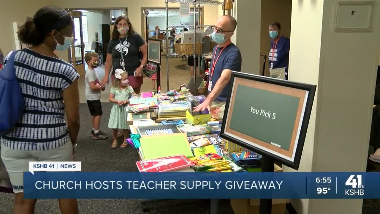 We See You: KC church gives teachers free school supplies