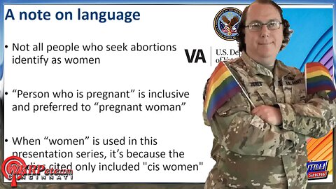 WOKETARD Veterans Administration Promoting Abortions & Men Having Babies